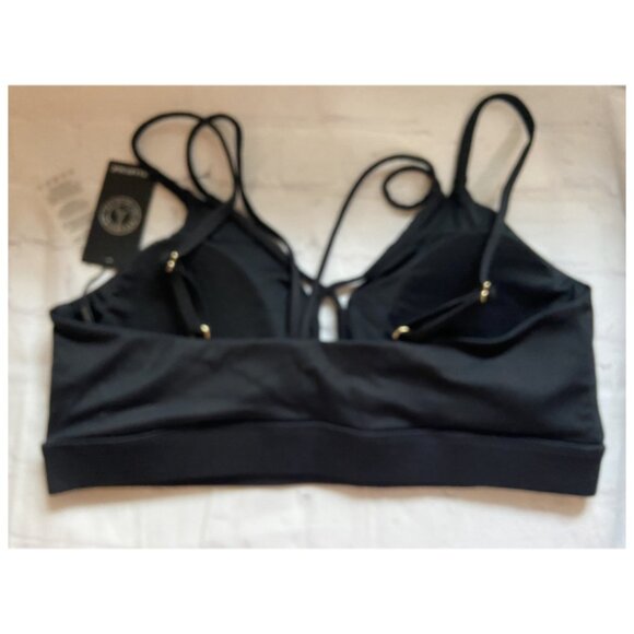 Relleciga Sports Bra Large Black NWT - Picture 2 of 4